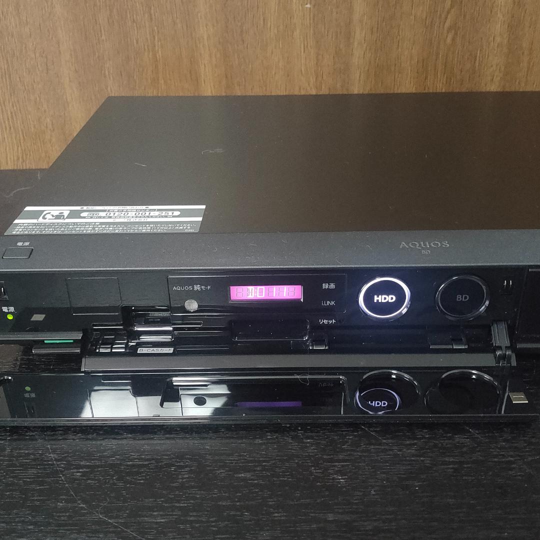 SHARP　BD-HDS43　シャープ　ブルーレイレコーダー　動作確認済み
