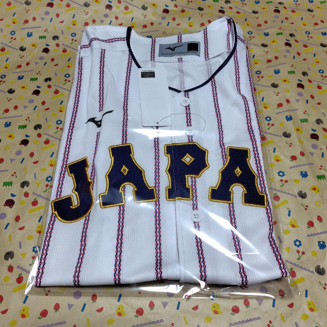 WBC 侍ジャパン 日本代表 レプリカユニフォームホーム背番号なし未使用ロゴ刺繍