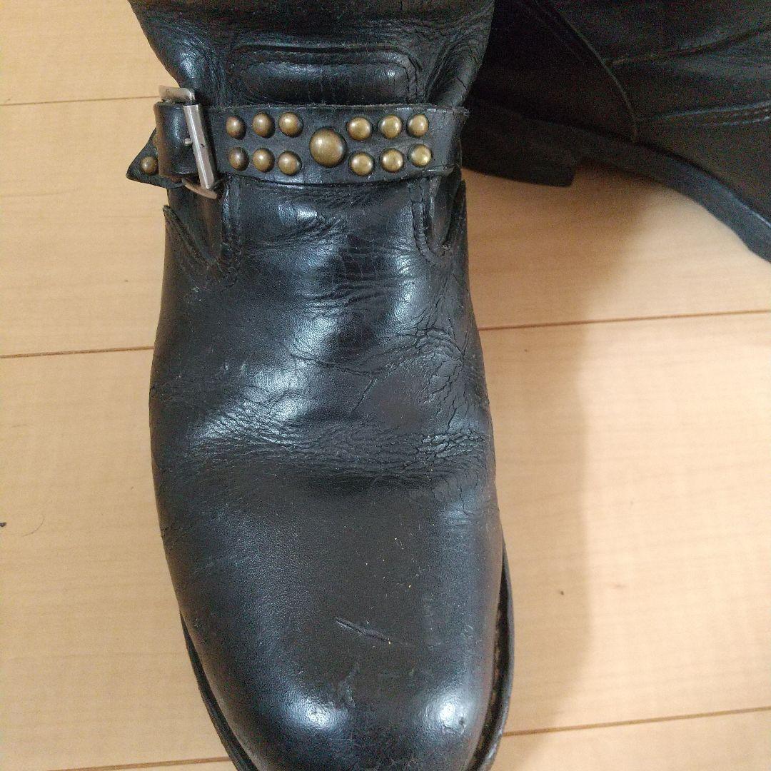 80s 90s ビンテージ 黒タグ チペワ エンジニアブーツ カスタム 28cm