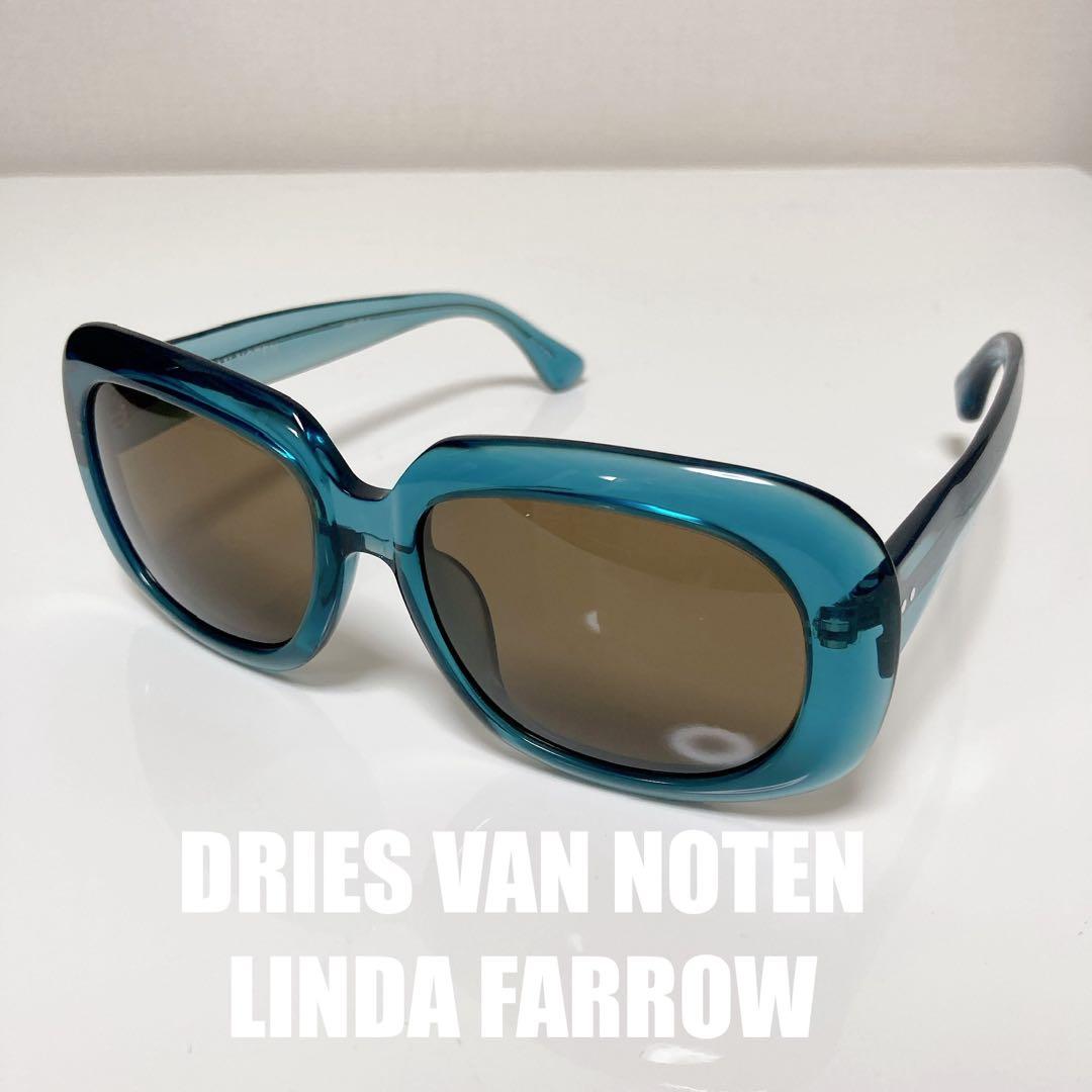 ぺ様新品未使用ドリスヴァンノッテン×リンダファロービッグサングラスメガネアイウェ
