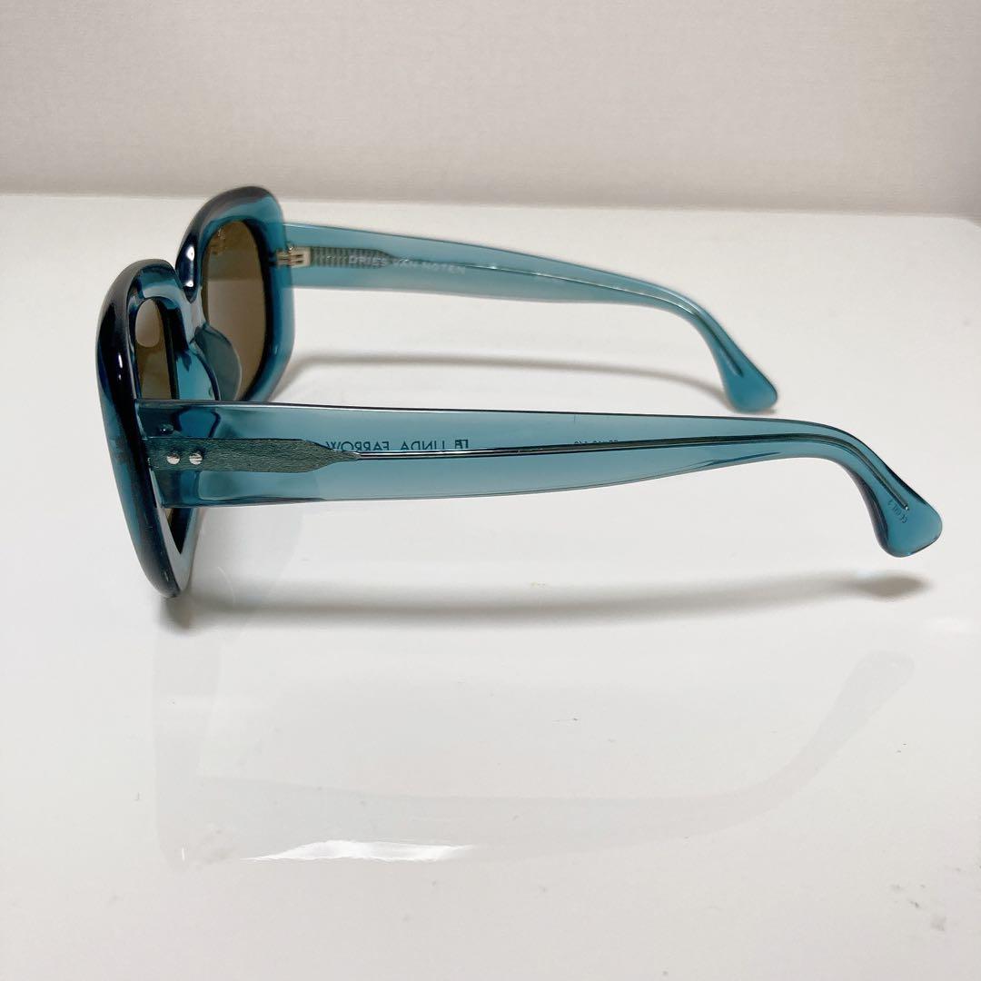 ぺ様新品未使用ドリスヴァンノッテン×リンダファロービッグサングラスメガネアイウェ