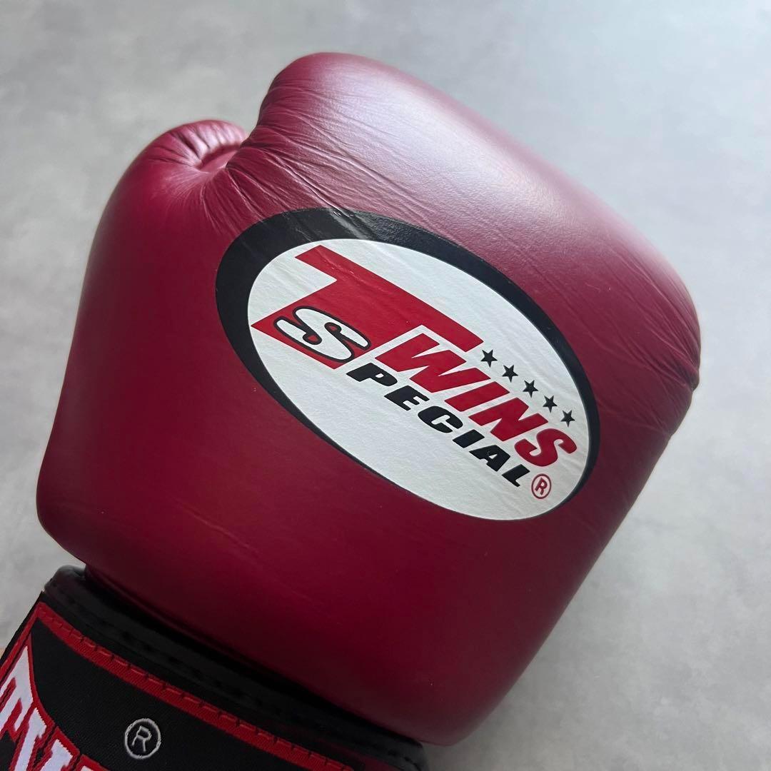 新品未使用 TWINS ボクシング ムエタイ グローブ 8oz レザー ツインズ