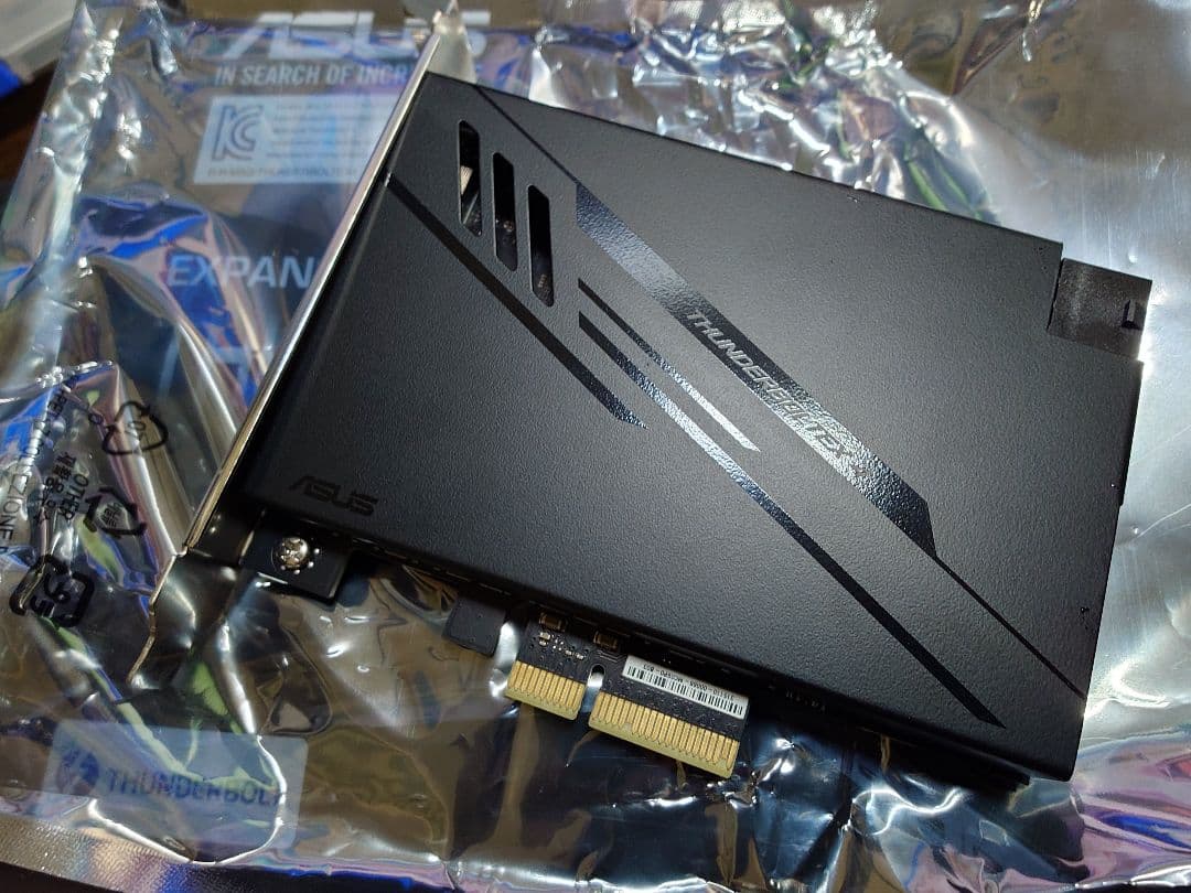ASUS ThunderboltEX 4 拡張カード