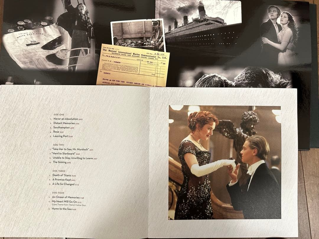 タイタニック Titanic サウンドトラック レコード2LP