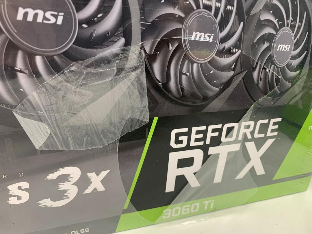 グラフィックボード・グラボ・ビデオカード MSI GeForce RTX 3060 Ti VENTUS 3X