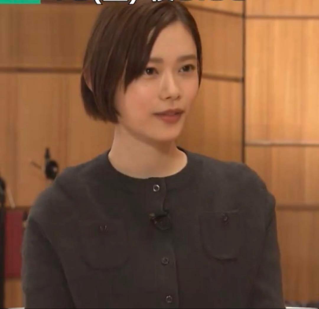 CABaN コットンカシミヤ クルーネックカーディガン タグ付き