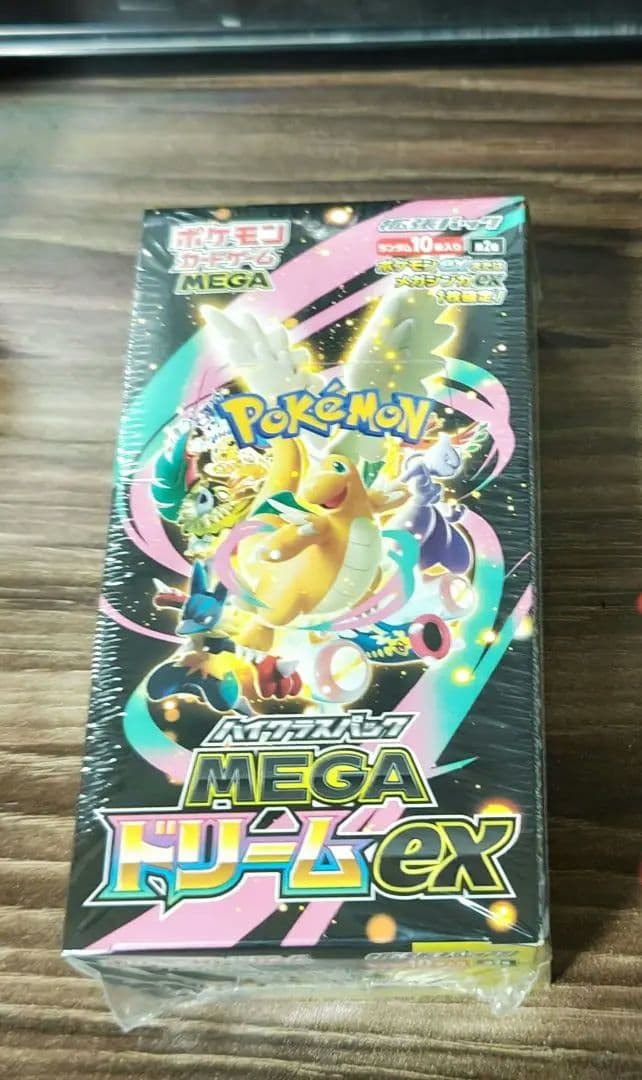 ポケモンカード シュリンク付き MEGAドリームex 1BOX