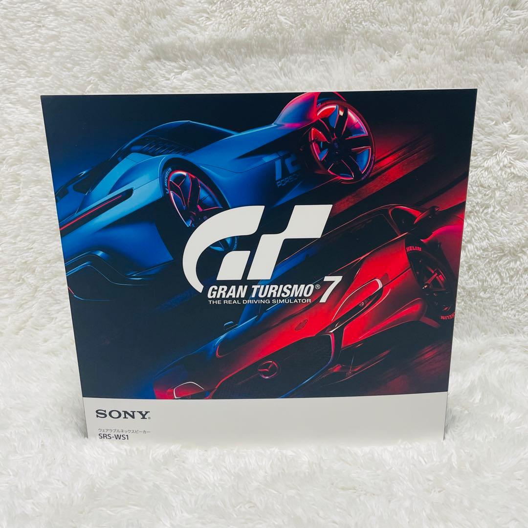 SONY ウェアラブルネックスピーカー 『グランツーリスモ７』 EDITION