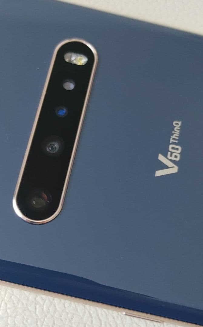 【美品】SIMフリー LG V60 ThinQ 5G 本体 A001LG