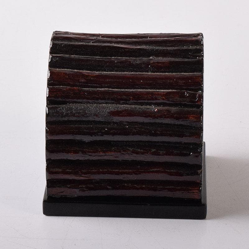 mu-tinctura　清峰造　柳蒔絵　烏帽子香合　共箱　V　7822