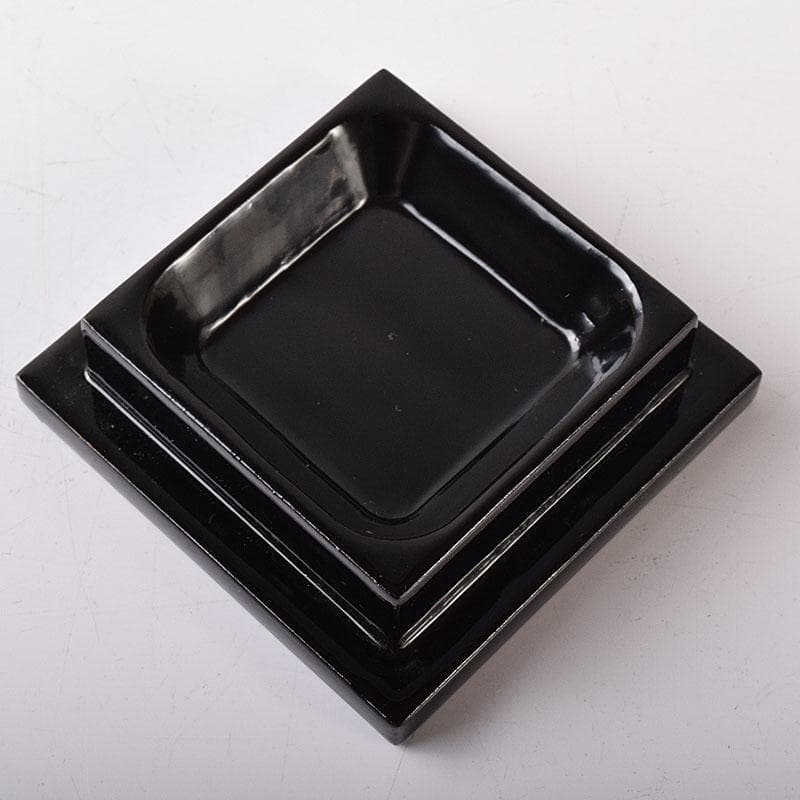 mu-tinctura　清峰造　柳蒔絵　烏帽子香合　共箱　V　7822