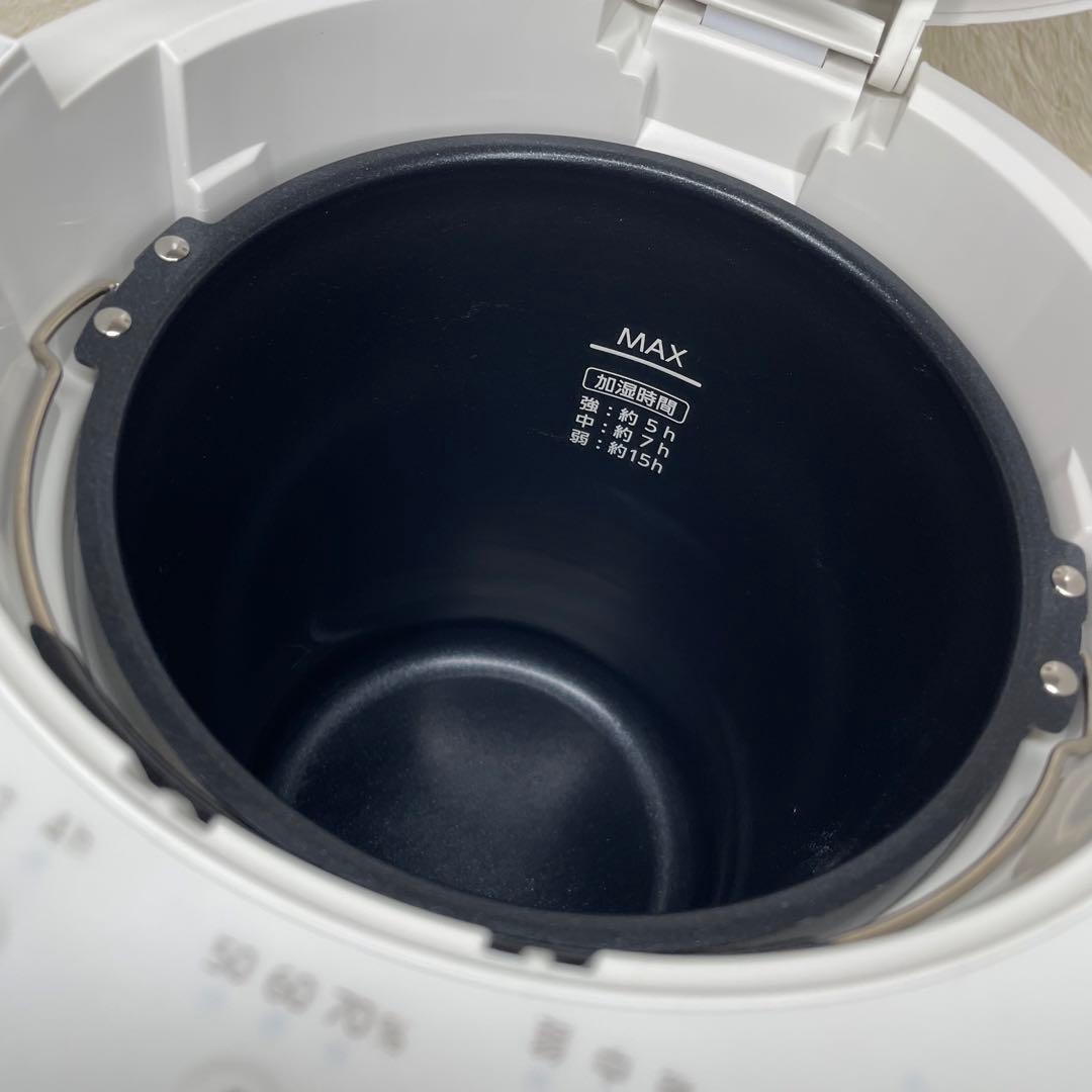 アイリスオーヤマ スチーム式加湿器 AHM-MH60-W ホワイト