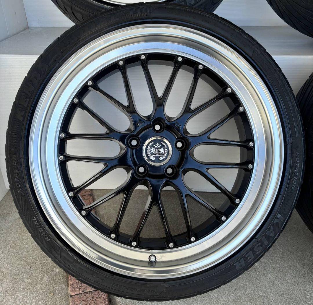 レアマイスターブルネッロ！アルファード ヴェルファイア20インチ 8.5j＋45