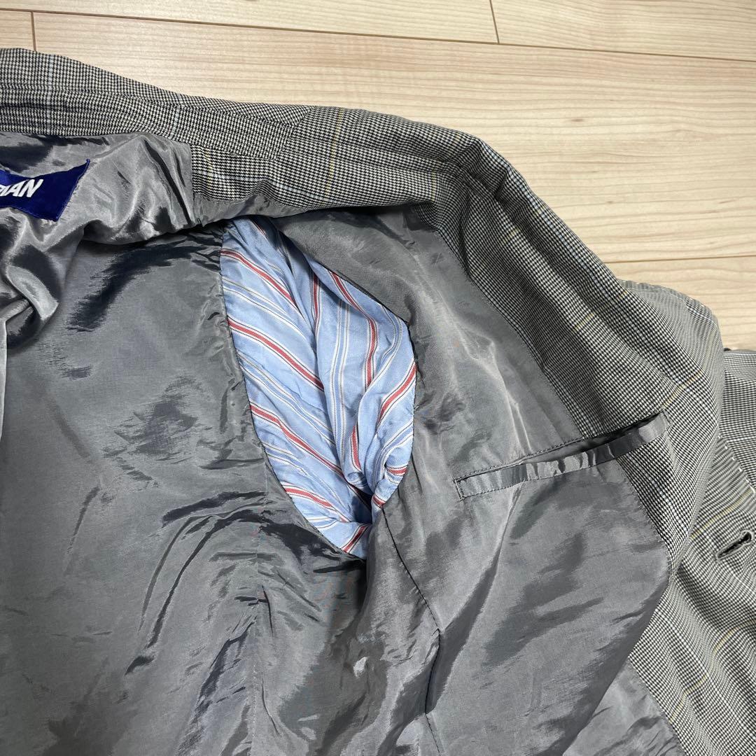 ジュンヤワタナベ テーラード ジャケット　千鳥チェック　エルボーパッチ2009