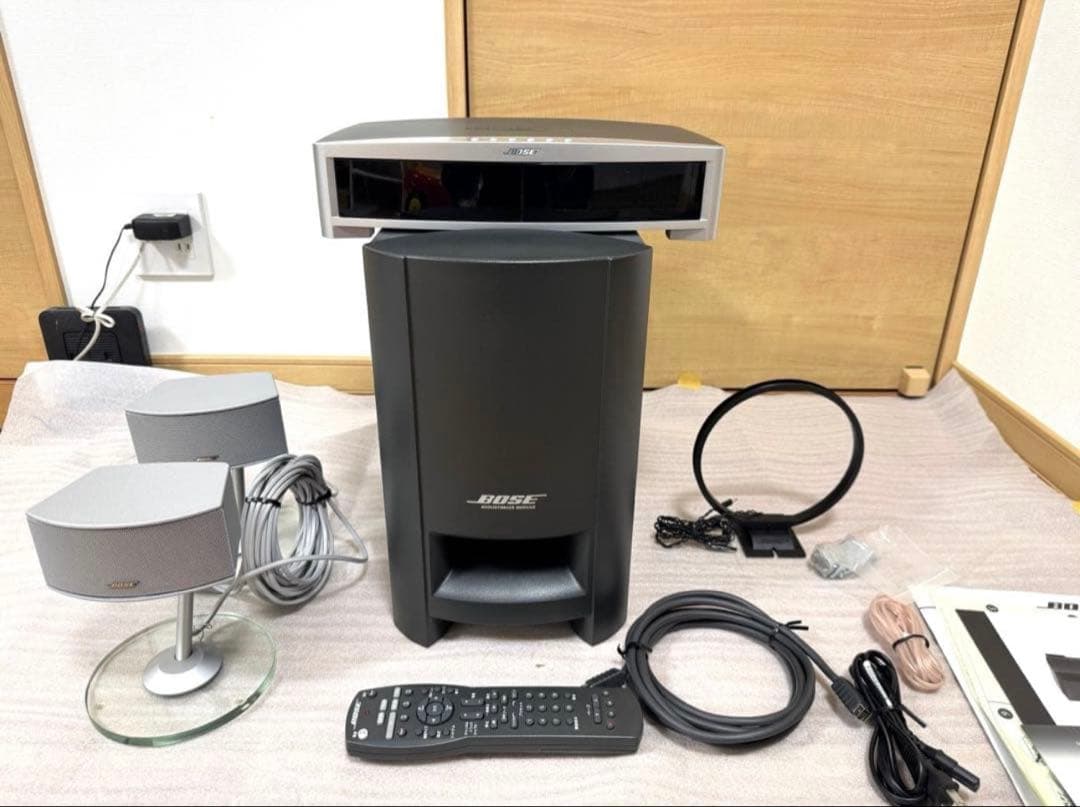 【美品】Bose 3・2・1GS シリーズIII DVDホームシアターシステム