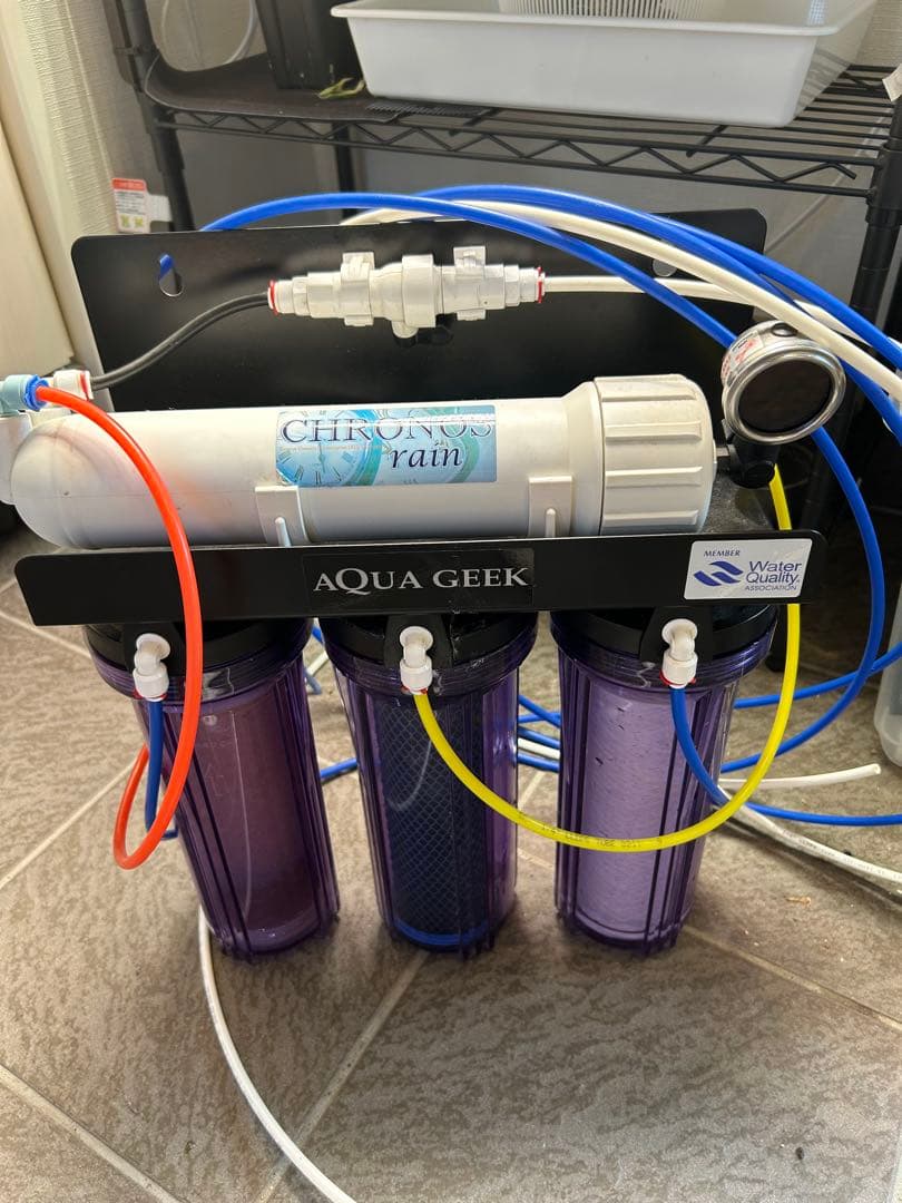 クロノスレイン Aqua Geek RO浄水器 水槽