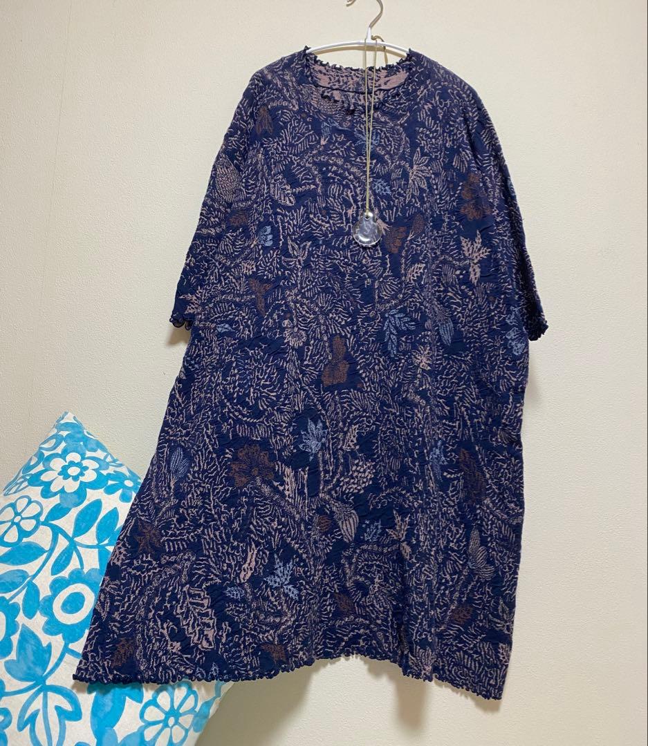 ババグーリ　2021SS　ジャワフラワー　チュニック　ババグーリ