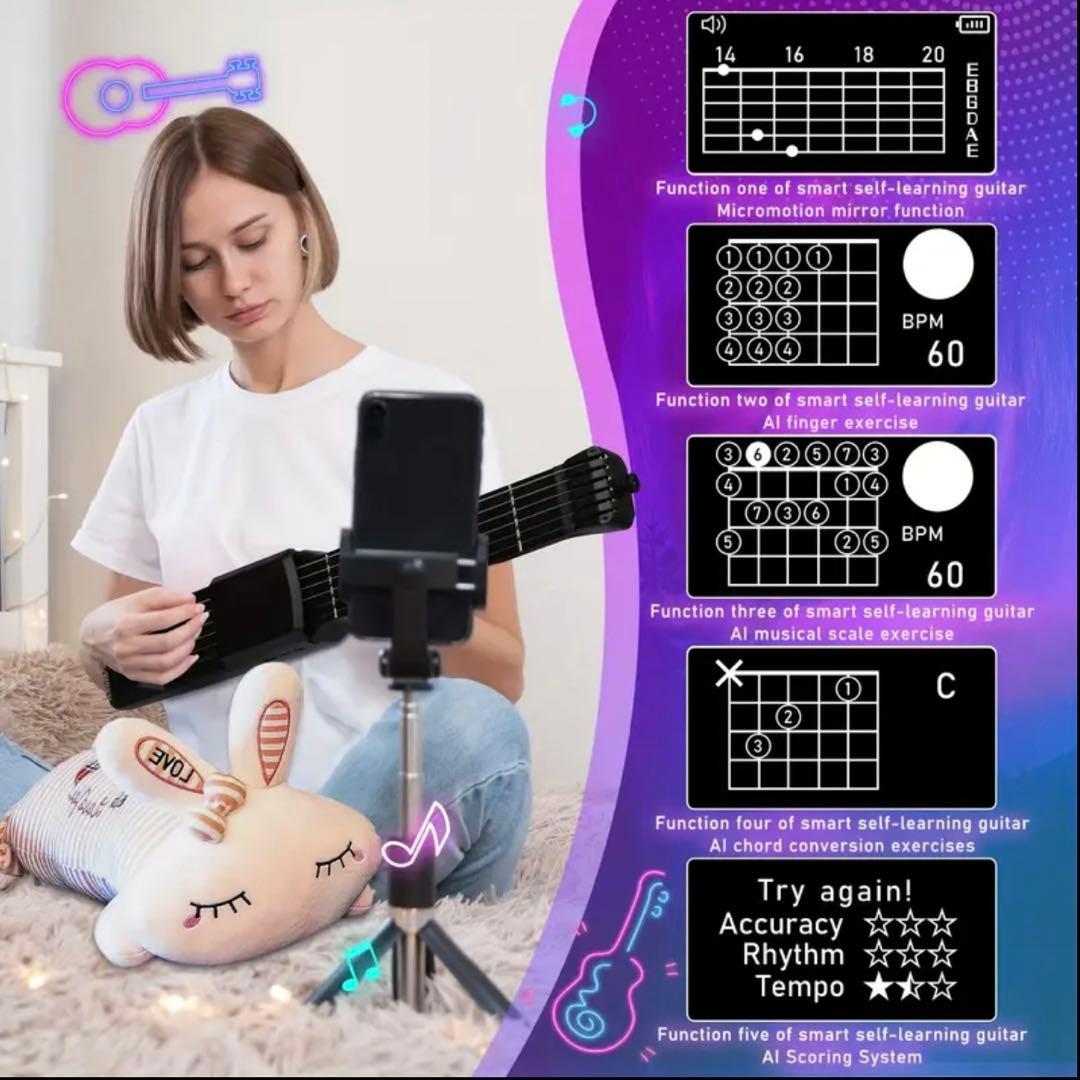 コンパクト　サイレントギター