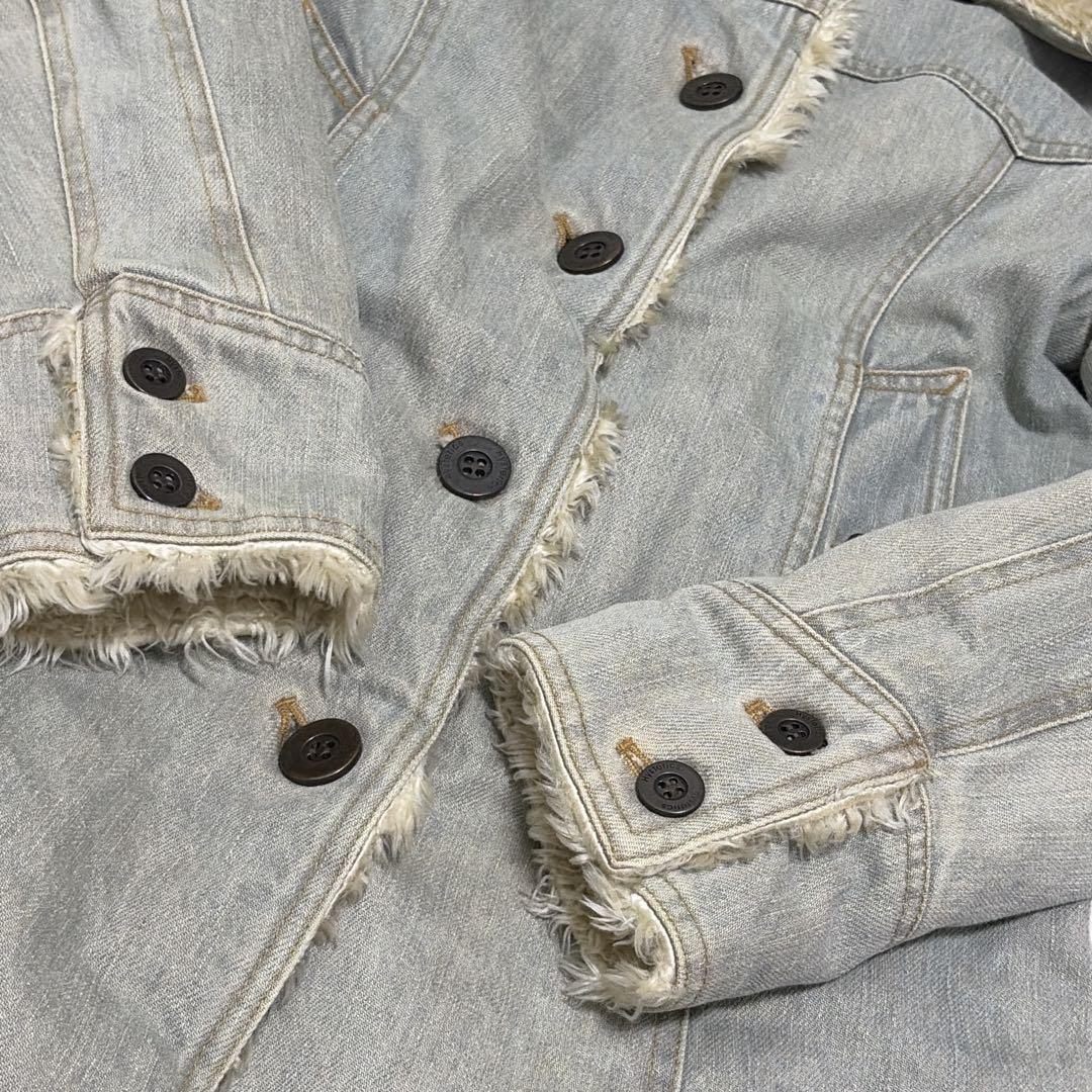 ヒステリックス　デニム　ボア モッズコート ヒステリックグラマー　y2k