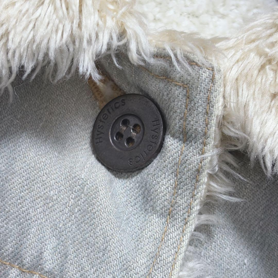 ヒステリックス　デニム　ボア モッズコート ヒステリックグラマー　y2k