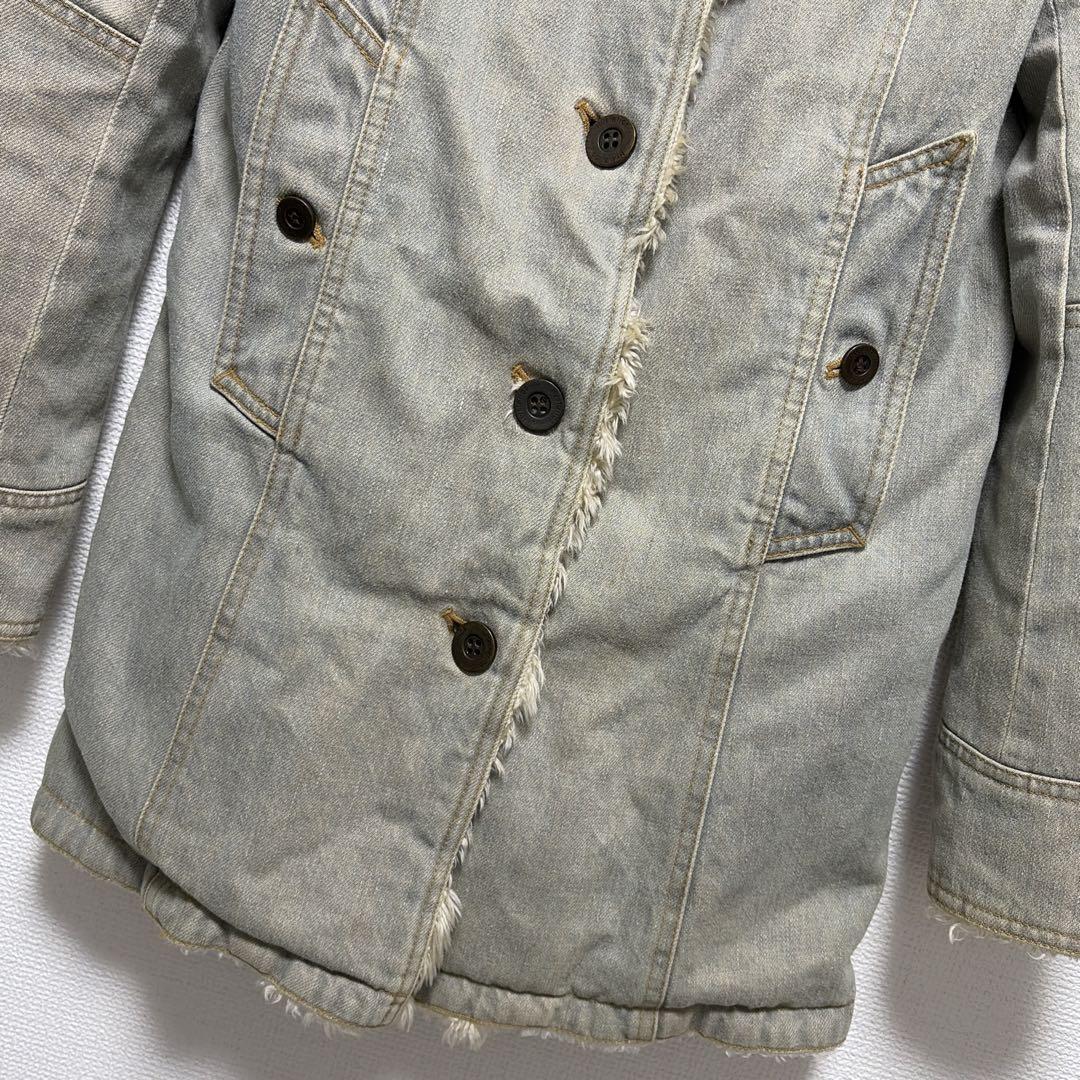 ヒステリックス　デニム　ボア モッズコート ヒステリックグラマー　y2k