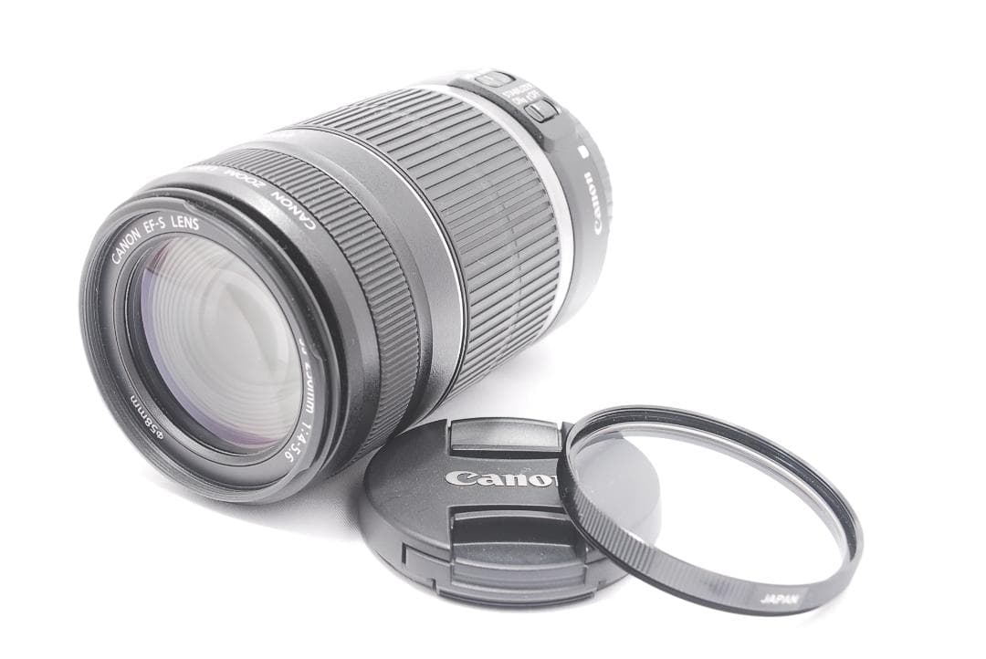 ✨Canon EF-S 55-250 IS✨手振れ補正✨保護プロテクター付き