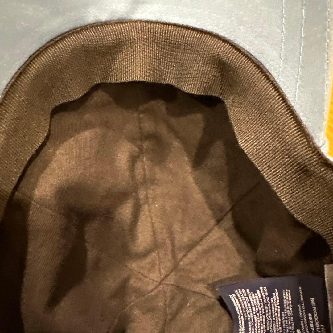 HERNO キルティングベースボールキャップ