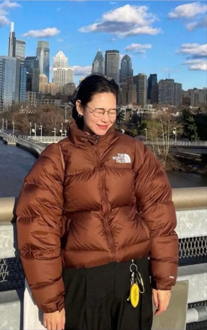 THE NORTH FACE ブラウン ダウンジャケット