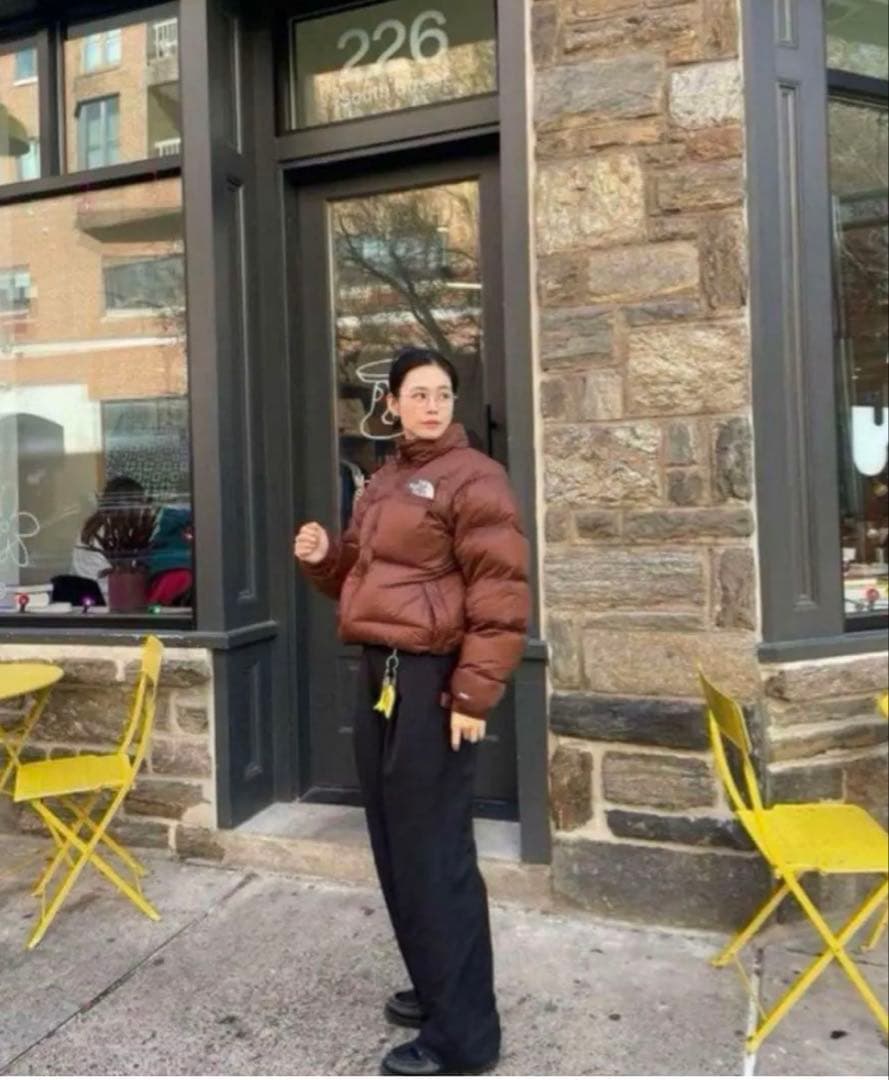 THE NORTH FACE ブラウン ダウンジャケット