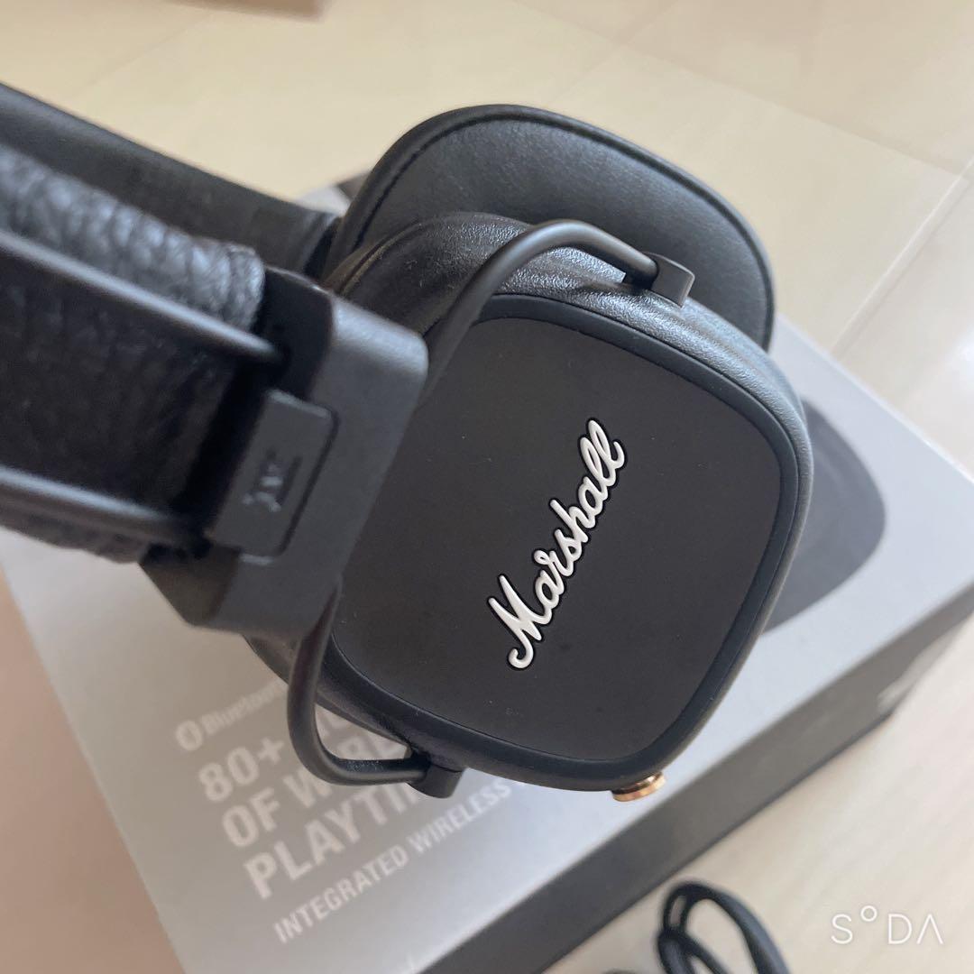 Marshall Major IV ワイヤレスヘッドフォン☆国内正規品未使用美品