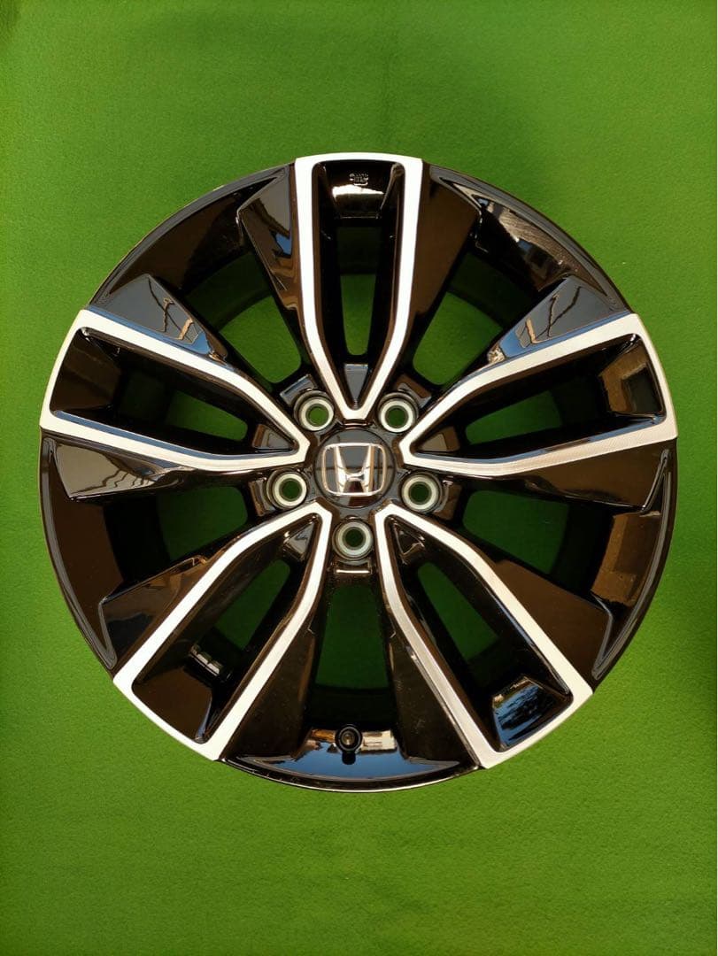 【新車外し】ホンダ 18インチ 純正ホイール ブラック/シルバー　4本