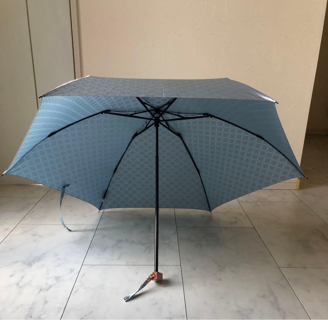 使用1回　CELINE セリーヌ　折りたたみ傘　ブルー系