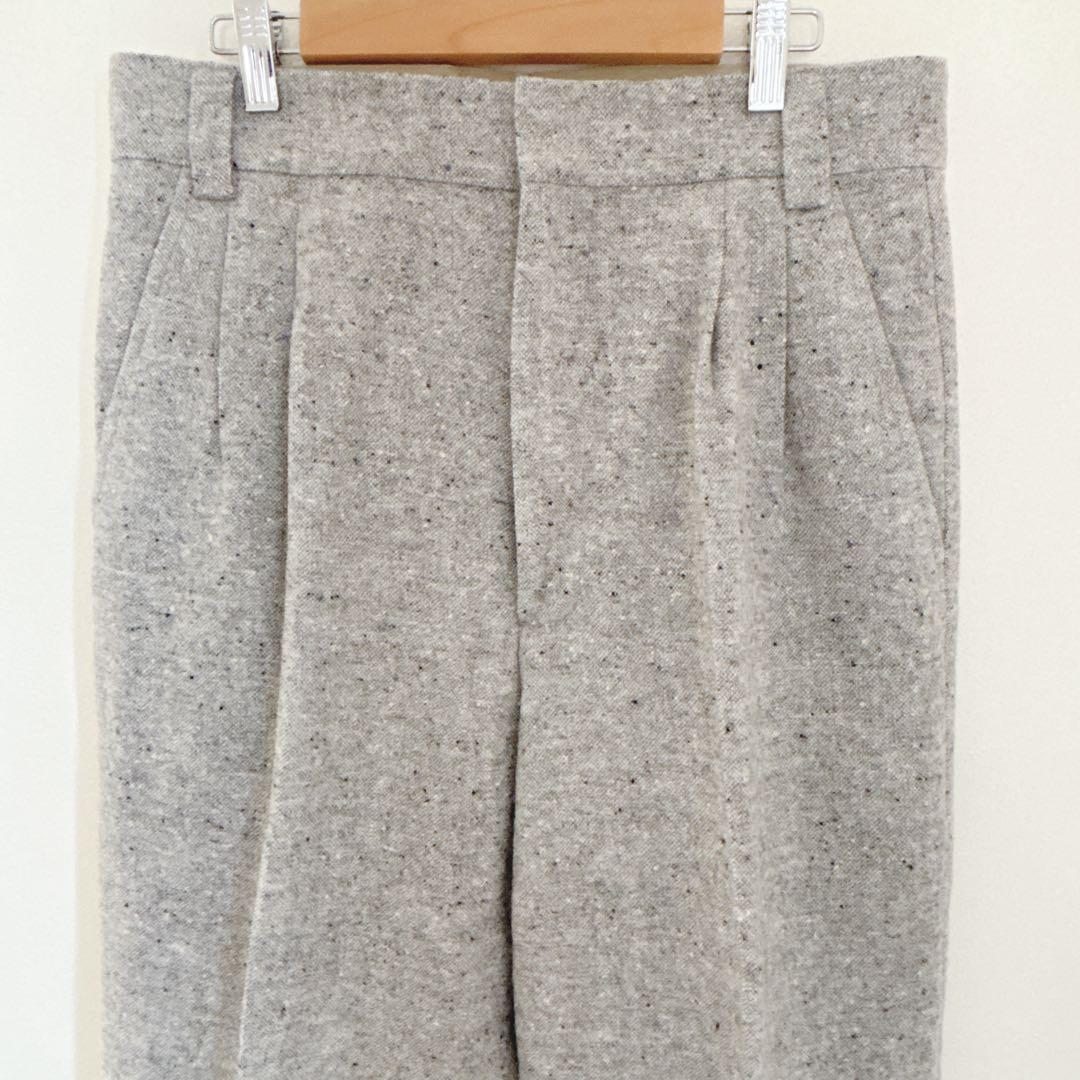 美品 FEAR OF GOD ダブルプリーツ テーパードトラウザー スラックス