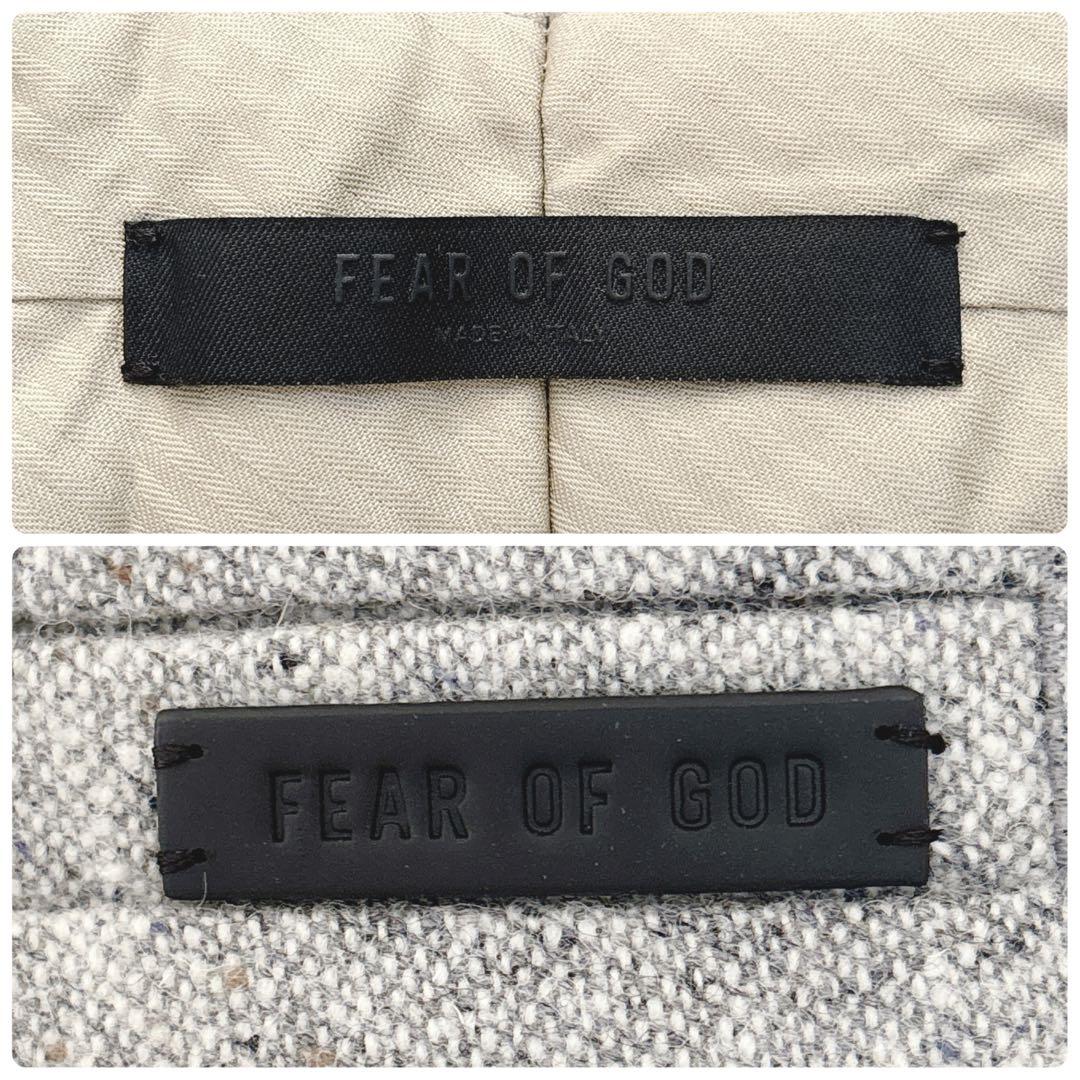 美品 FEAR OF GOD ダブルプリーツ テーパードトラウザー スラックス