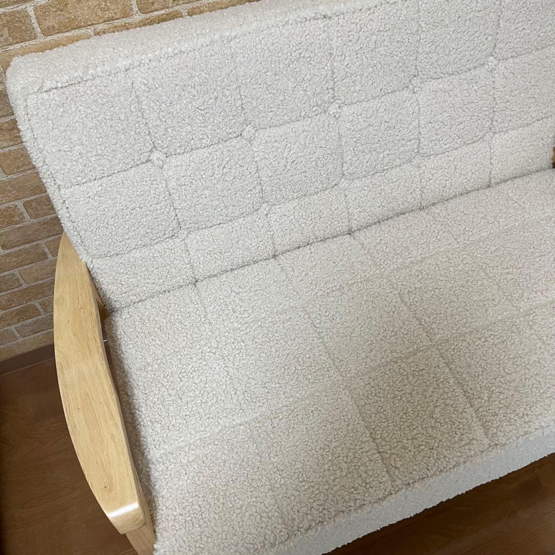 【最終値下げ】ナフコ 2人掛けソファ