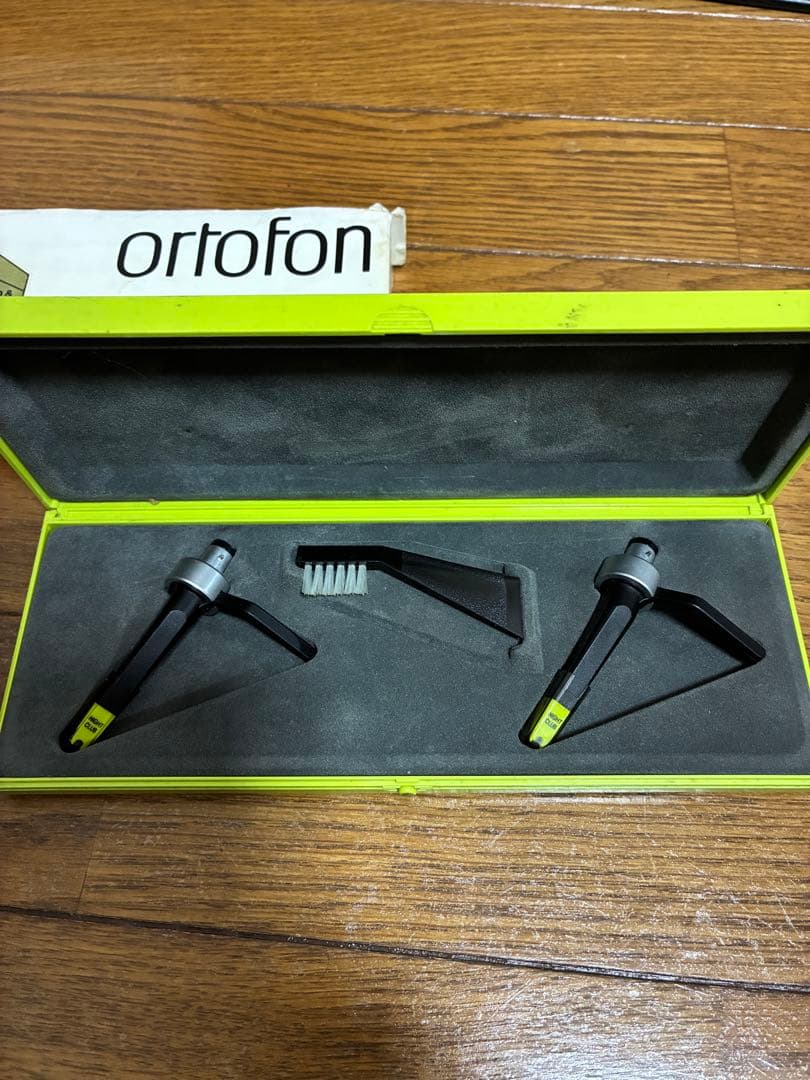 ortofon コンコルド　ナイトクラブ　カートリッジセット2本　ケース割れあり