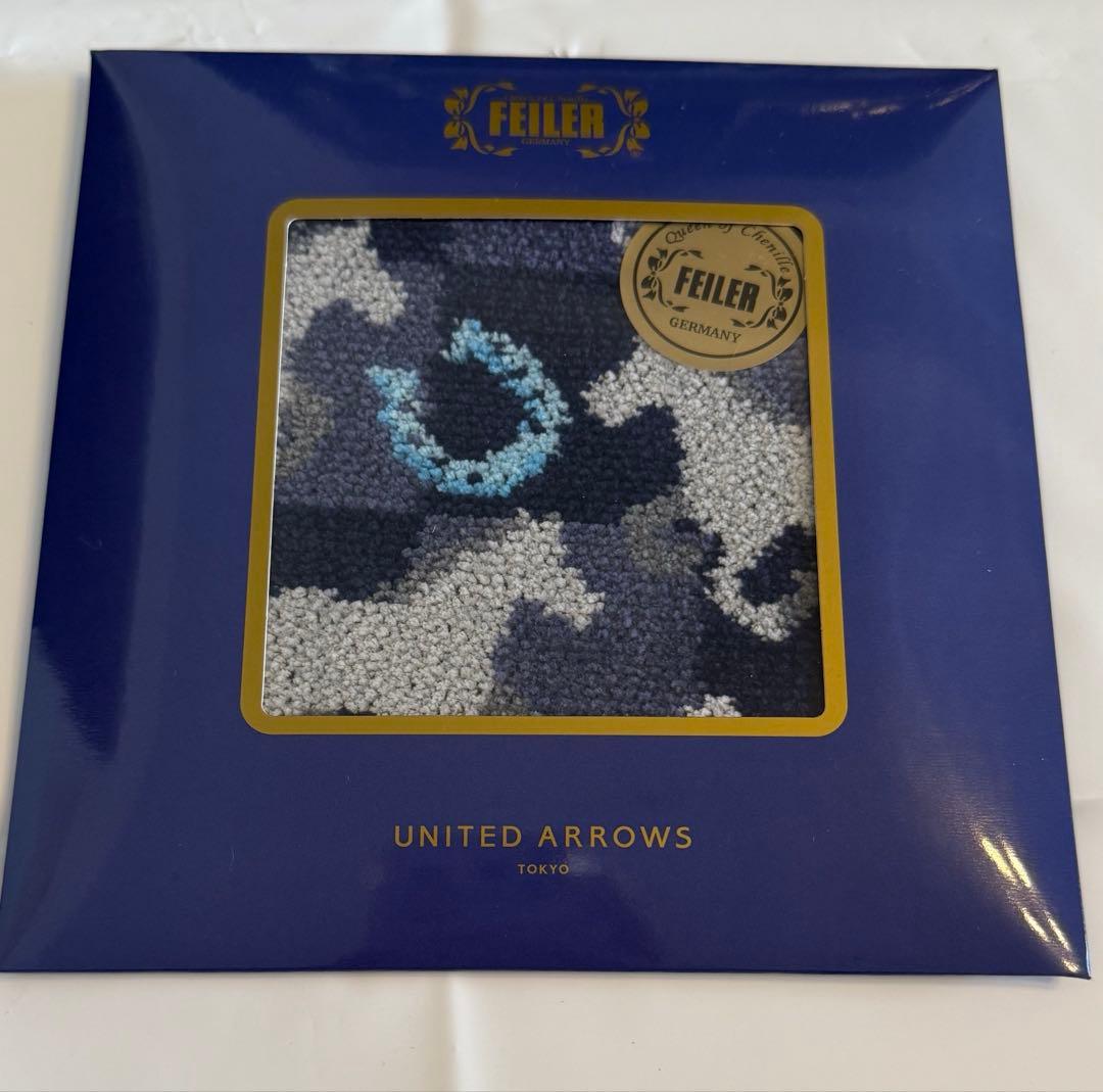 【新品未使用】　フェイラー　ユナイテッドアローズコラボ　FEILER ハンカチ