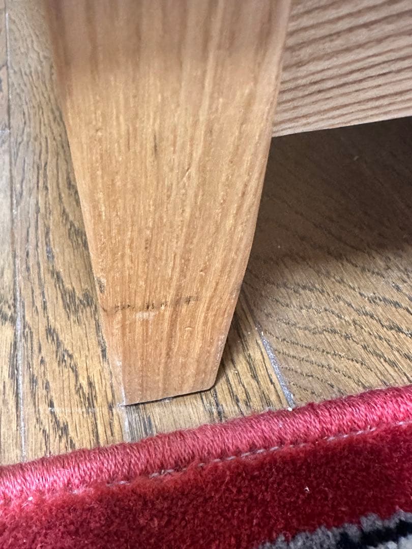 あいあい様限定品/無印良品//4段チェスト/天然木/タモ材