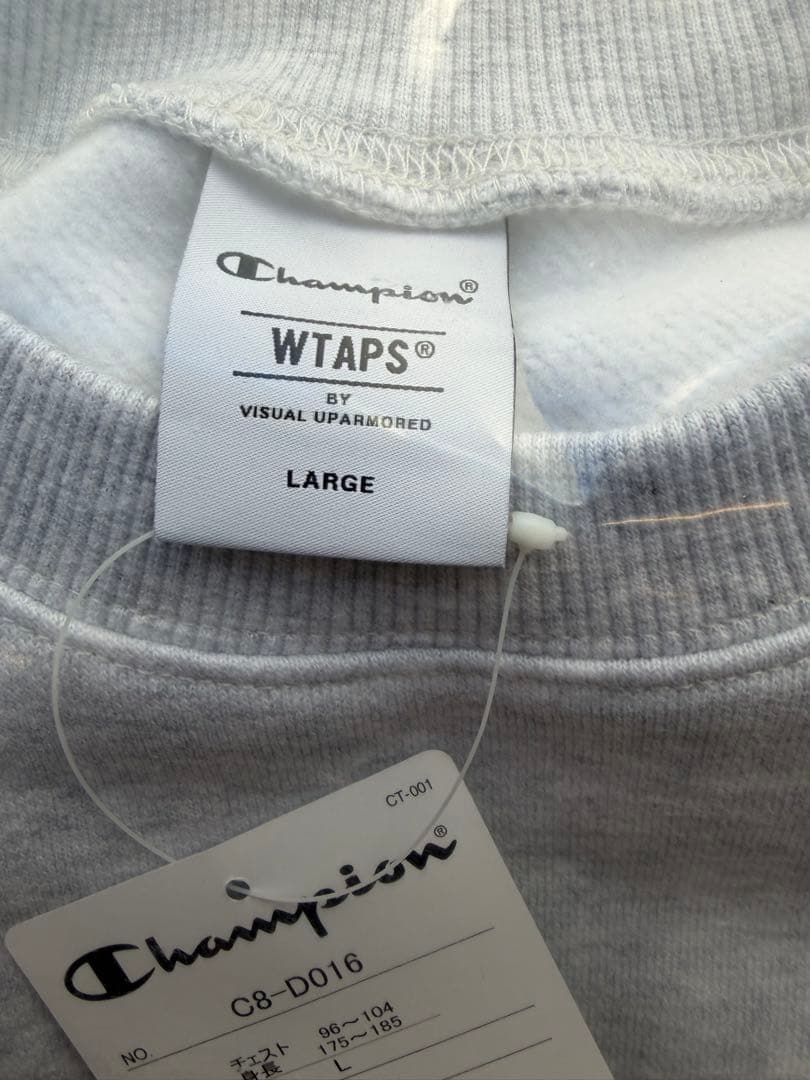 WTAPS Champion Academy Crew Neck グレーＬ