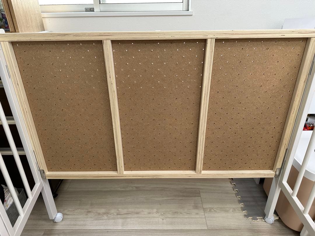 ベビーベッド スリーピー 折りたたみ ワンタッチハイベッド パル ホワイト