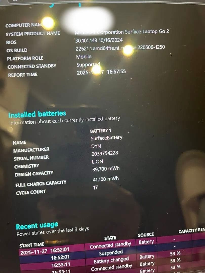 【美品】Microsoft Surface Laptop Go2 サンドストーン