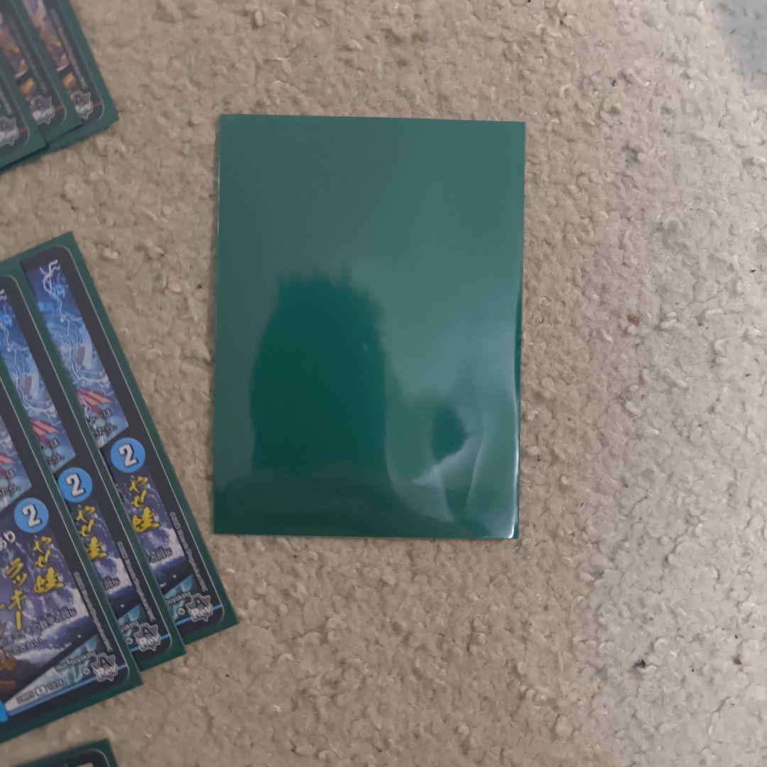 デュエマ　赤青マジック　スリーブ付き