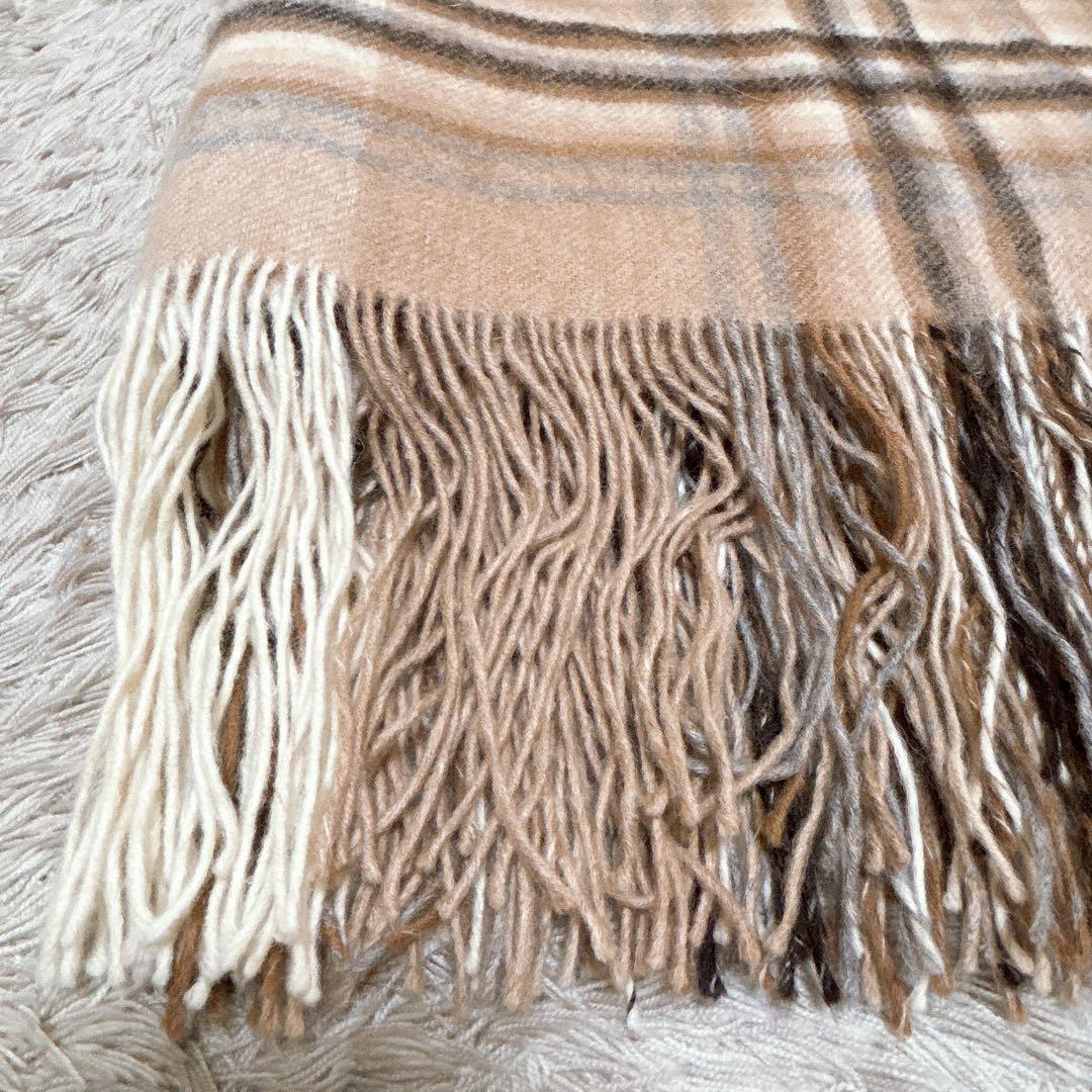 ザイノウエブラザーズ ベビーアルパカ100% ストール　DESIGNWORKS