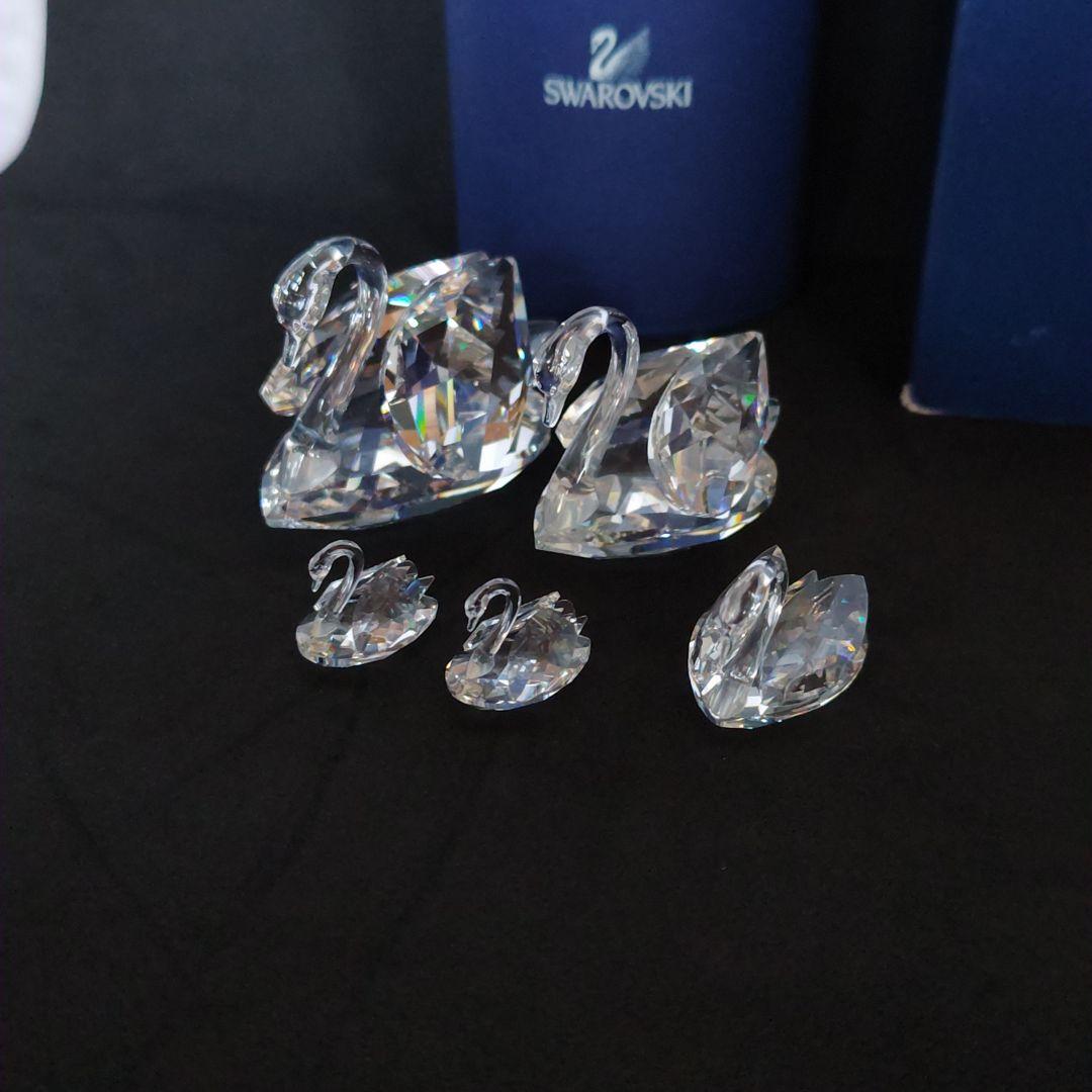 スワロフスキー スワン ５個セット
