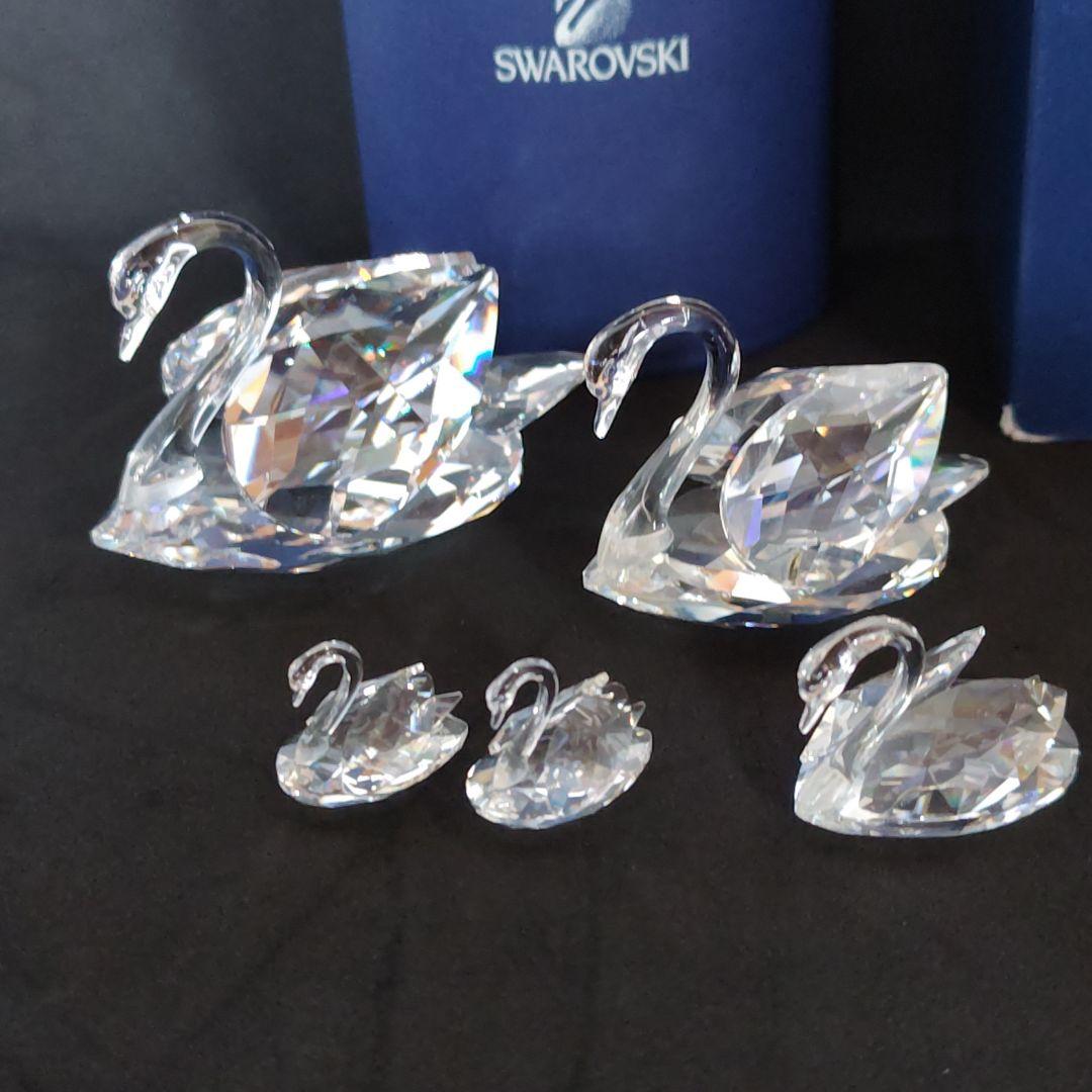 スワロフスキー スワン ５個セット