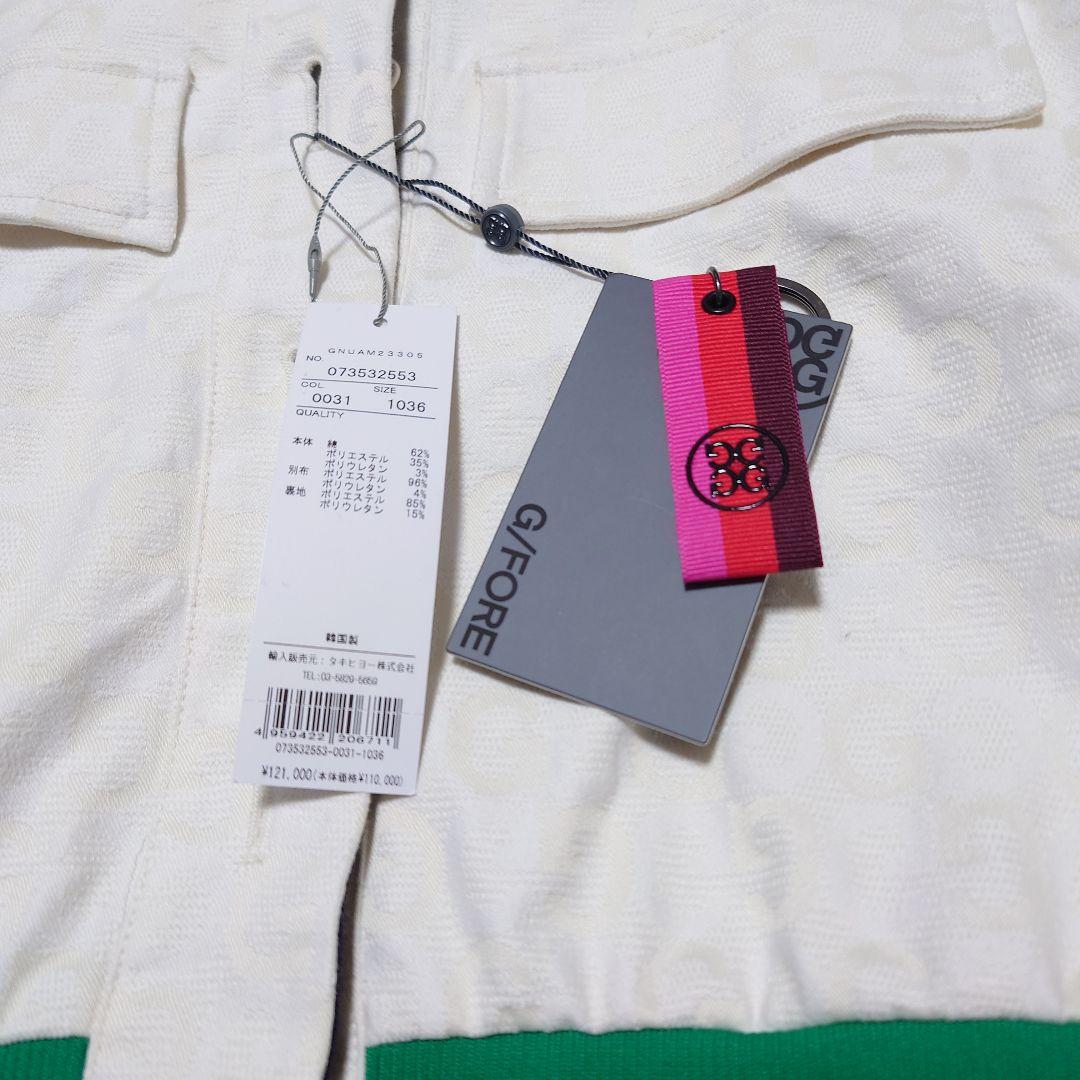 【新品・未使用】定価121,000 ジーフォア ゴルフウェア ワンピース 総柄