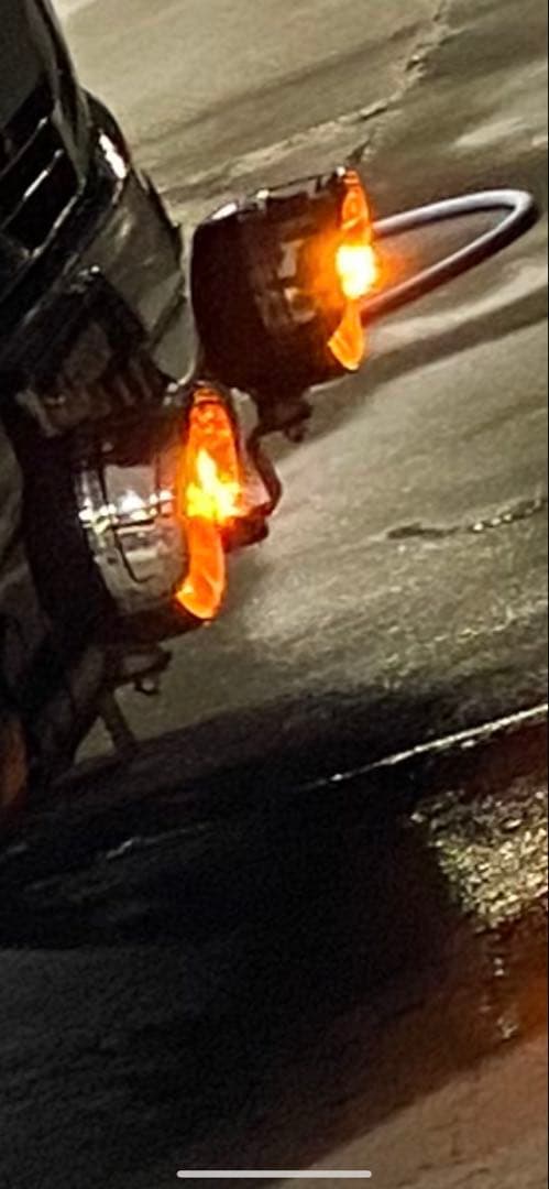 17プロフィア　フォグランプステー　デコトラ