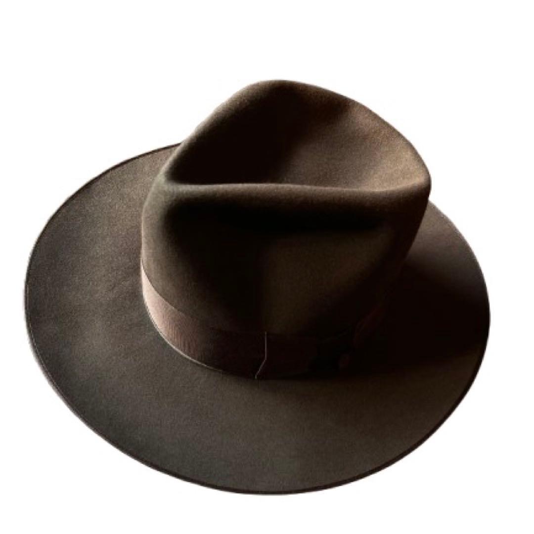 glamb Johnny beaver hat ブラウン　58cm