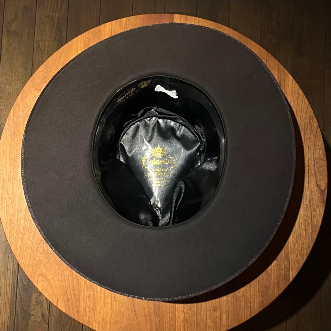 glamb Johnny beaver hat ブラウン　58cm
