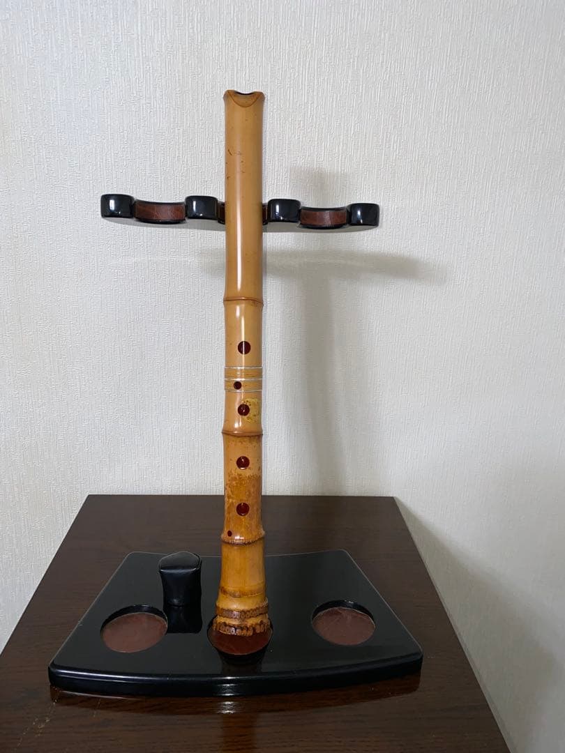 誠和銘尺八　6寸菅　7孔仕上げ